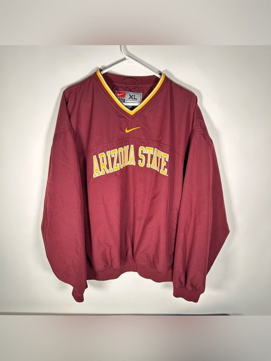 Nike Other - Vintage Nike Team Arizona State Sun Devils Center Swoosh Pullover Windbreaker XL